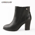 Wholesale slip resistant women's leather half used boots for sale design your own boots